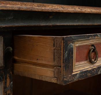 Skänkskåp, allmoge, Järvsö, Hälsingland, märkt 1817.