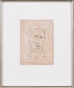 Olavi Vaarula, mixed media, signed and dated -74.