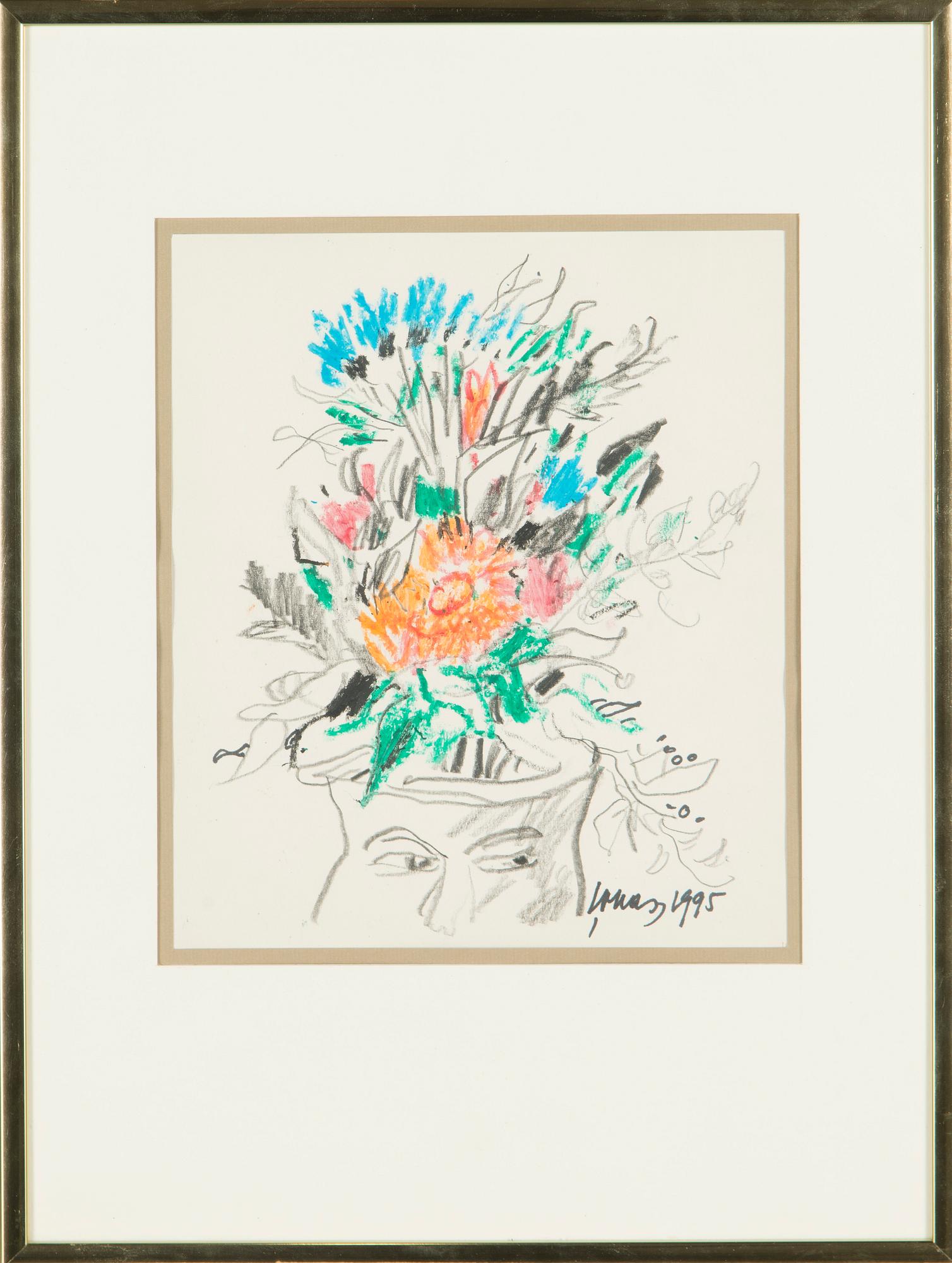 Evald Okas, Blommor.