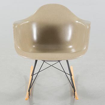 A "Rocker chair" by Chales and Ray Eames for Herman Miller, second half of the 20t century.