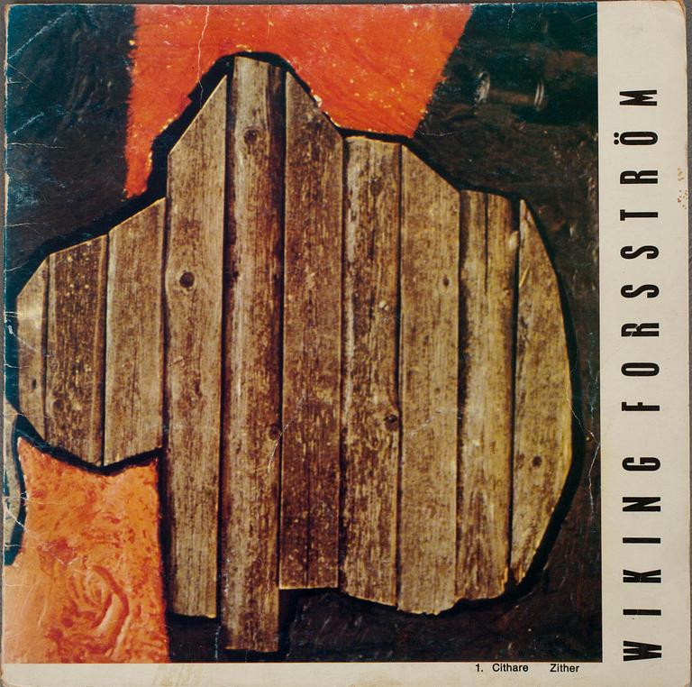 WIKING FORSSTRÖM (FINLAND), blandteknik, kollage, a tergo sign.