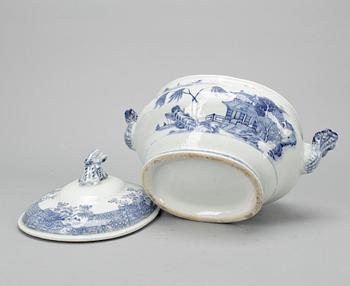 TERRIN, porslin, Kina, sen Qianlong (1736-95).