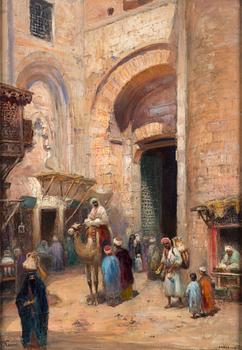 FRANS WILHELM ODELMARK, oil on canvas, signed F.W. Odelmark.