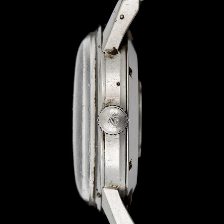 ARMBANDSUR, herr, Omega, "Seamaster", stål.