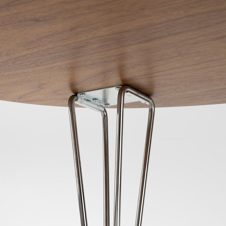 Bruno Mathsson & Piet Hein, a 'Superellips' dining table, Fritz Hansen.