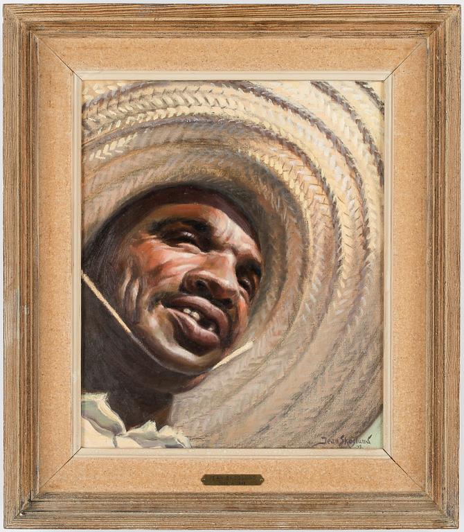 JEAN SKOGLUND, olja på duk, signerad och daterad -39.