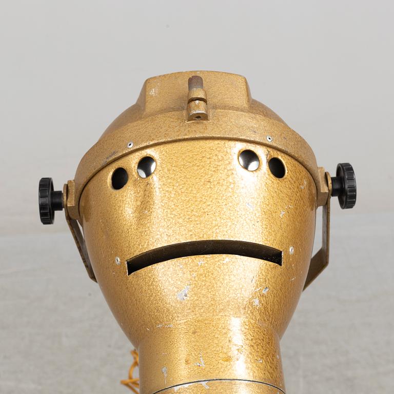 GOLVLAMPA / SPOT-LIGHT, Major, England, omkring 1900-talets mitt.