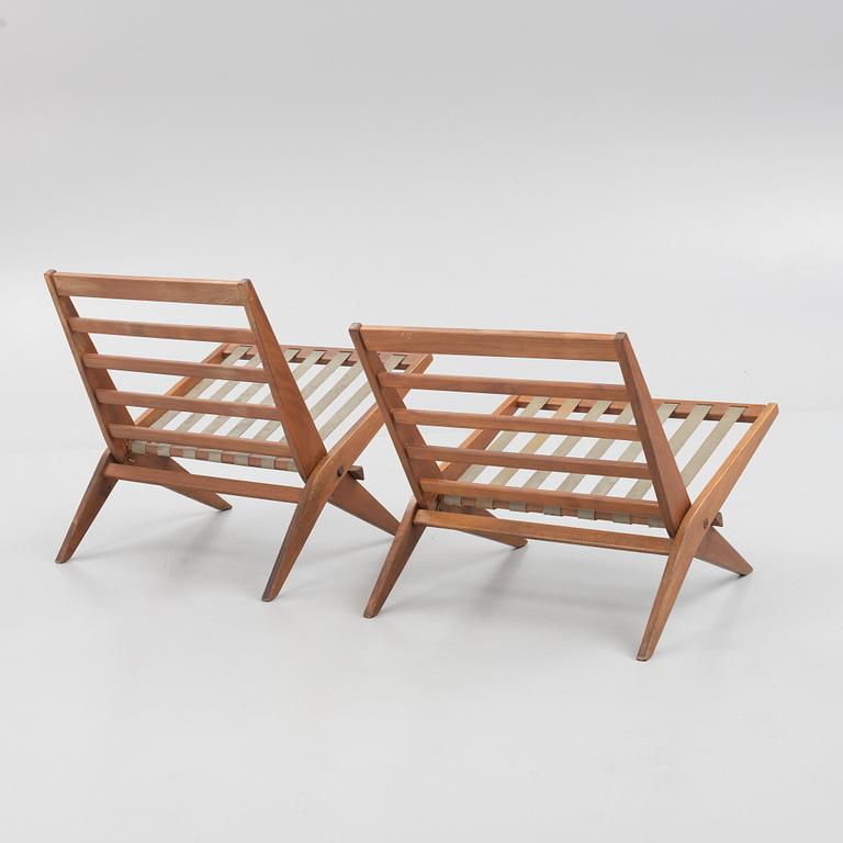 Gillis Lundgren, fåtöljer, "Bumerang", Ikea, 1950/60-tal.