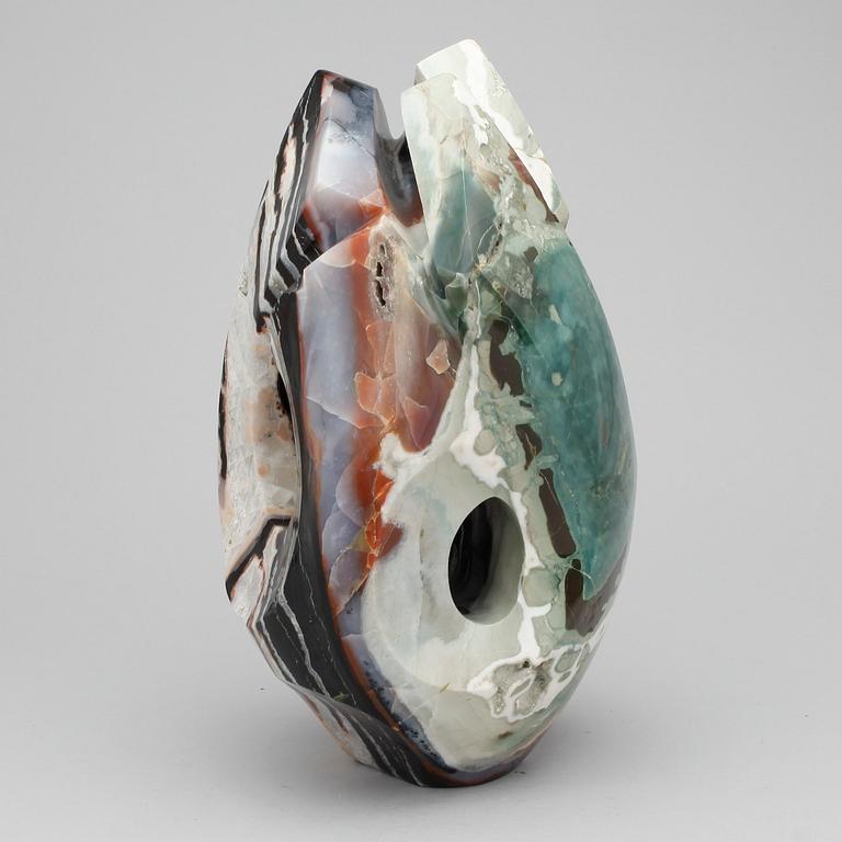 SKULPTUR, onyx, enl uppgift Romolo Grassi, Italien.