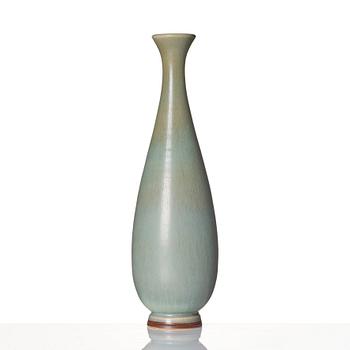 Berndt Friberg, a rabbit's fur stoneware vase, Gustavsberg Studio, Sweden 1960.