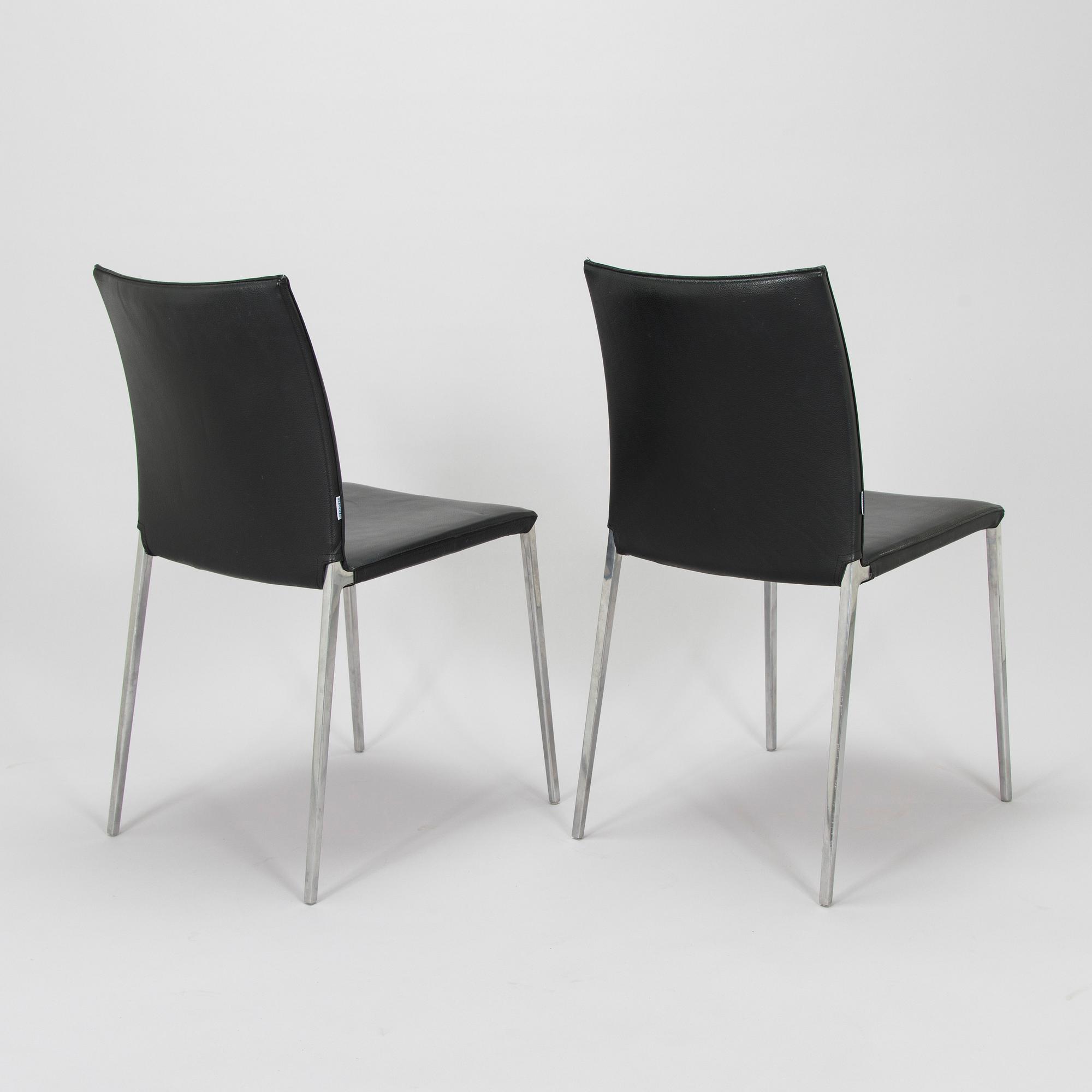 Roberto Barbieri, A set of eight "Lia" chairs for Zanotta, Italy 2007.