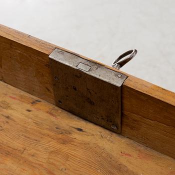 A Gustavian child's secretary desk, late 18th century.