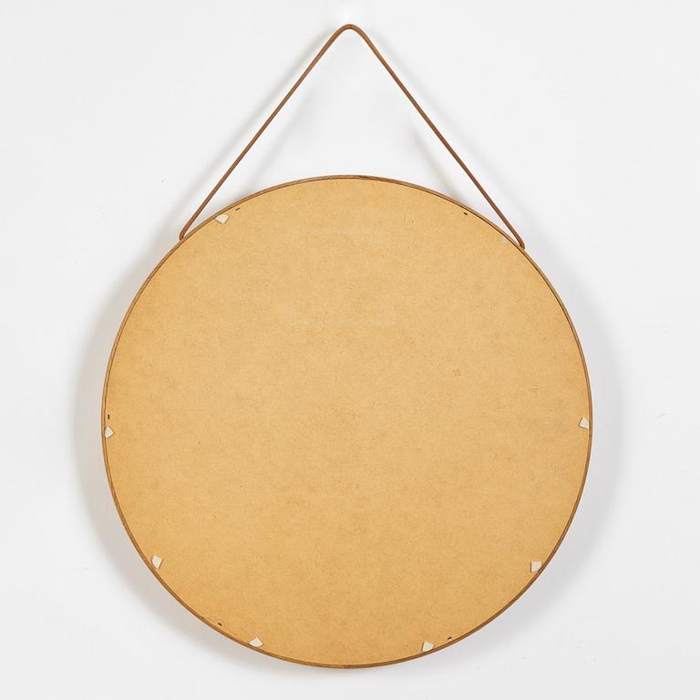 Uno & Östen Kristiansson, an oak mirror, Luxus, Vittsjö, 1960's/70's.