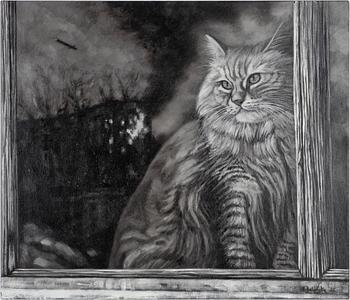 Maks Belinksy, oil on canvas, signed and dated 2022 verso.