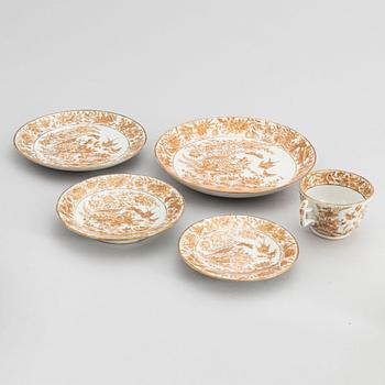 A 36-piece Canton tea service, Qing dynasty, second half of the 19th Century.