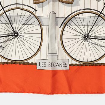Hermès, scarf, "Les Bécanes".
