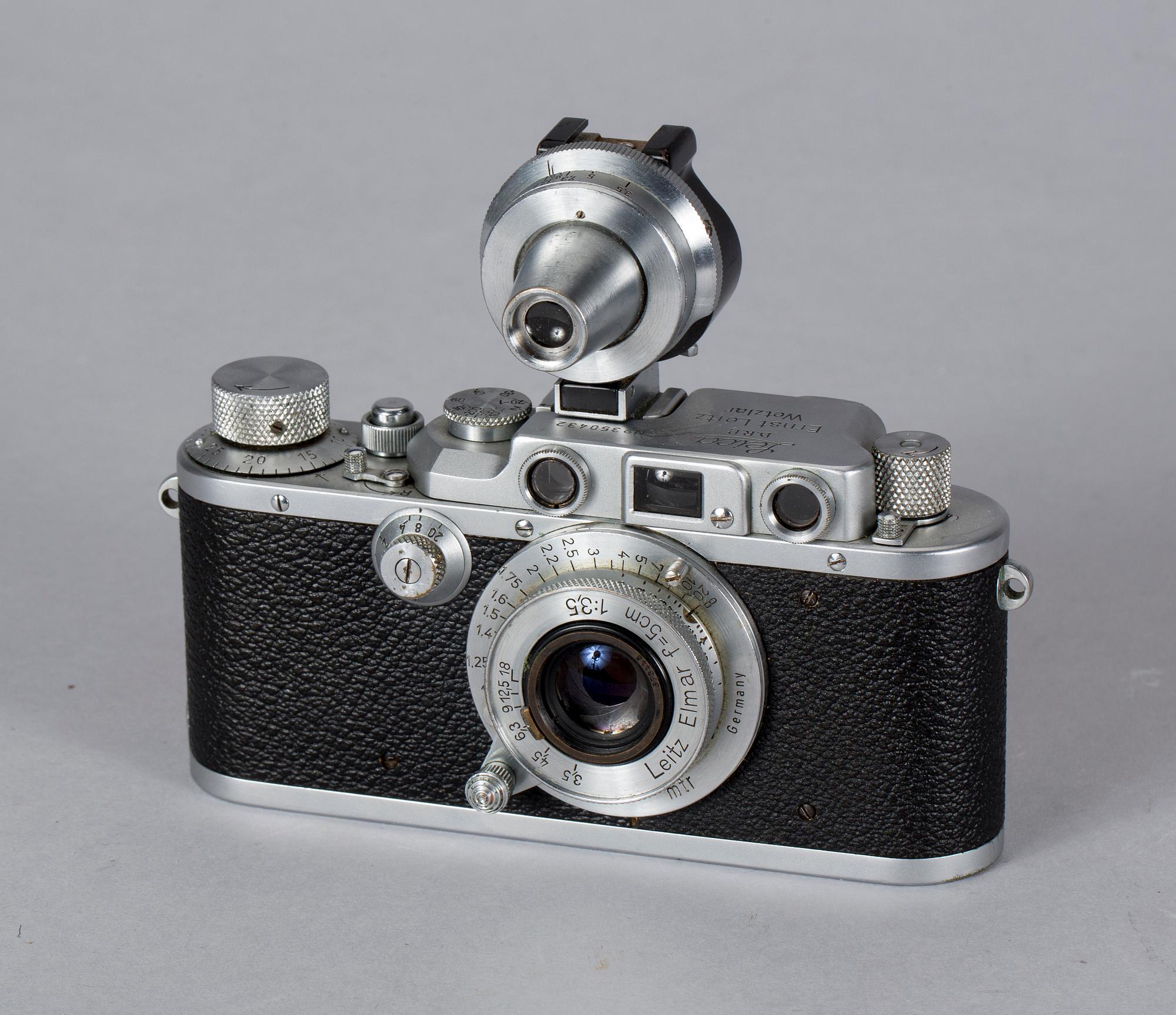 KAMERA, Leica IIIb, nr 350432, Wetzlar, Tyskland, 1940.