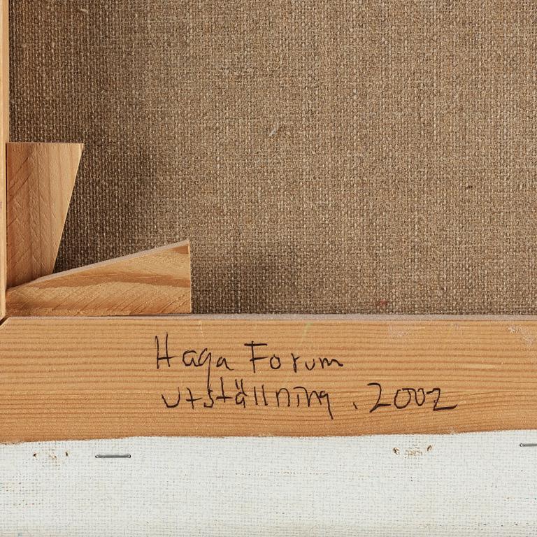 Björn Wessman, oil on canvas, signed and dated 2001 verso.