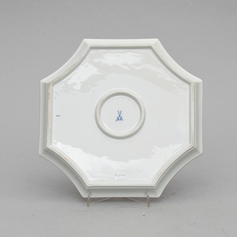 LIKÖRSERVIS, 8 delar, porslin, Meissen, 1900-tal.