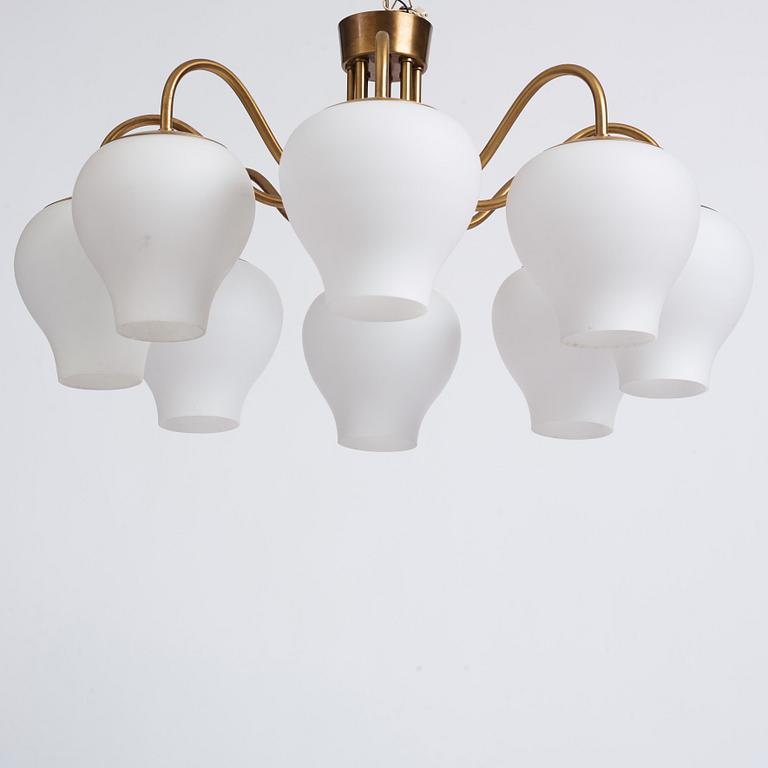 Harald Notini, a ceiling lamp, model '11901', Arvid Böhlmarks Lampfabrik, Sweden, 1950s.