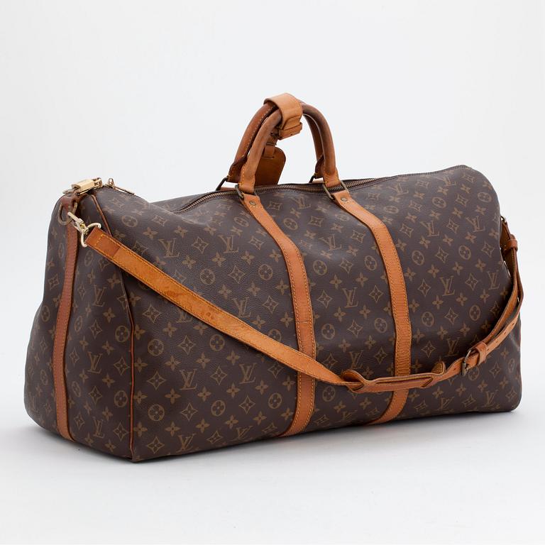 LOUIS VUITTON, weekendbag "Keepall Bandouliere 60".