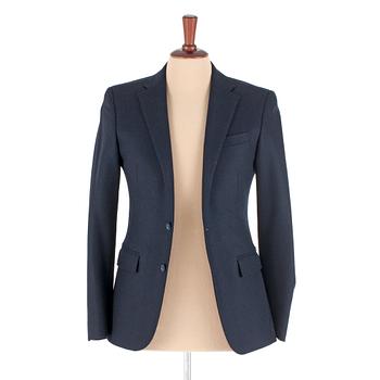 292. CORNELIANI, a blue wool and cashmere jacket. Size 44.