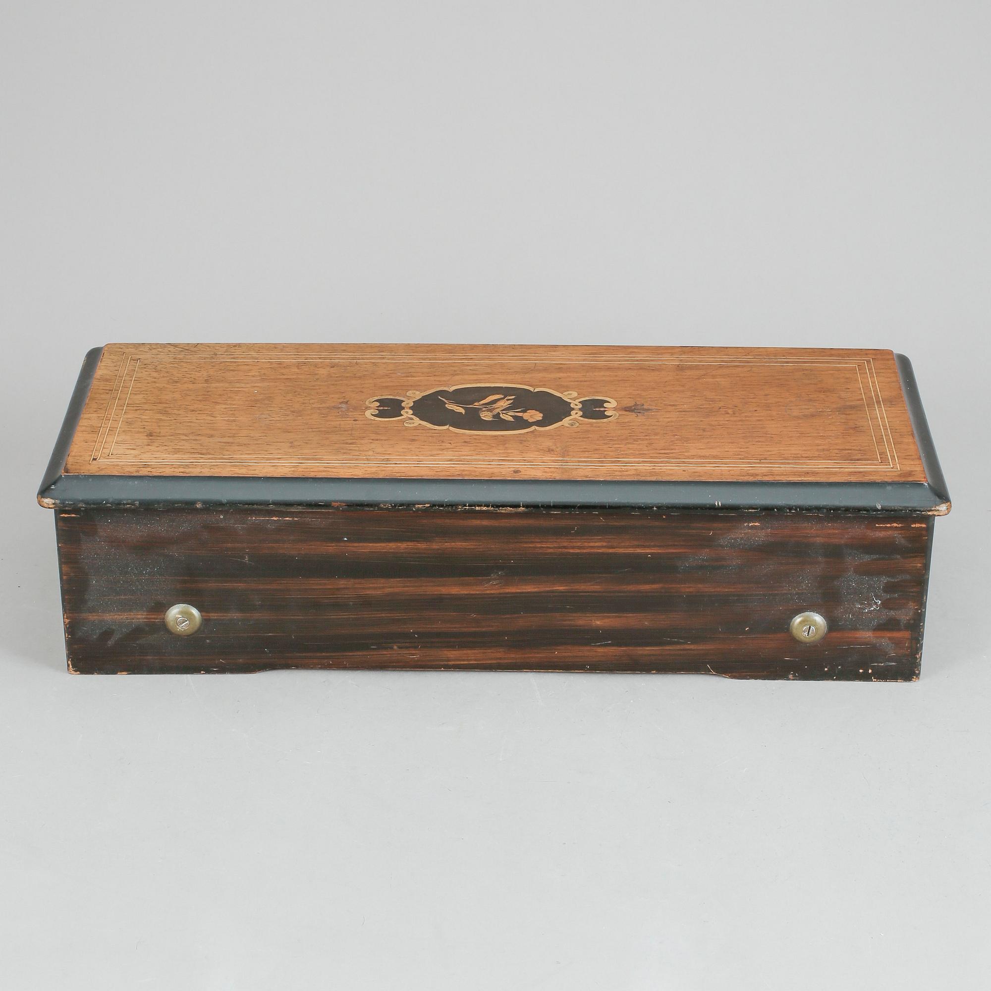 CYLINDERSPELDOSA, 1800-talets andra hälft.