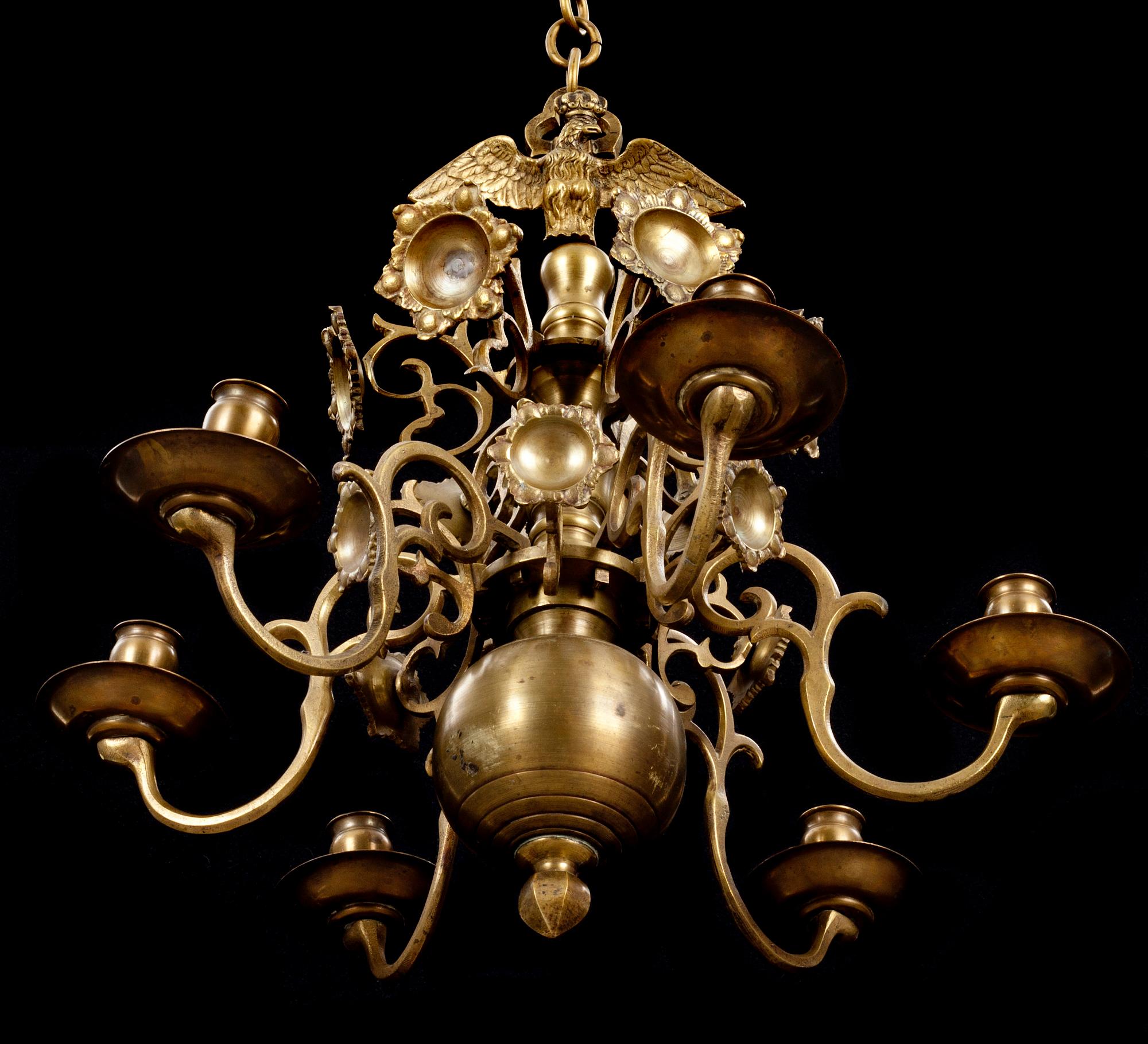 MALMKRONA, barockstil. 1800-talets andra hälft.