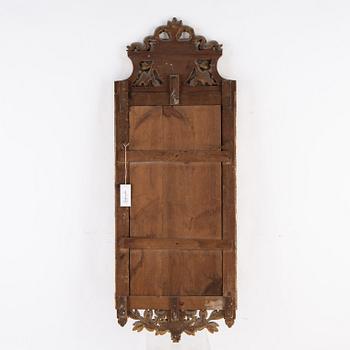 A gustavian mirror, Stockholm, late 18th century.