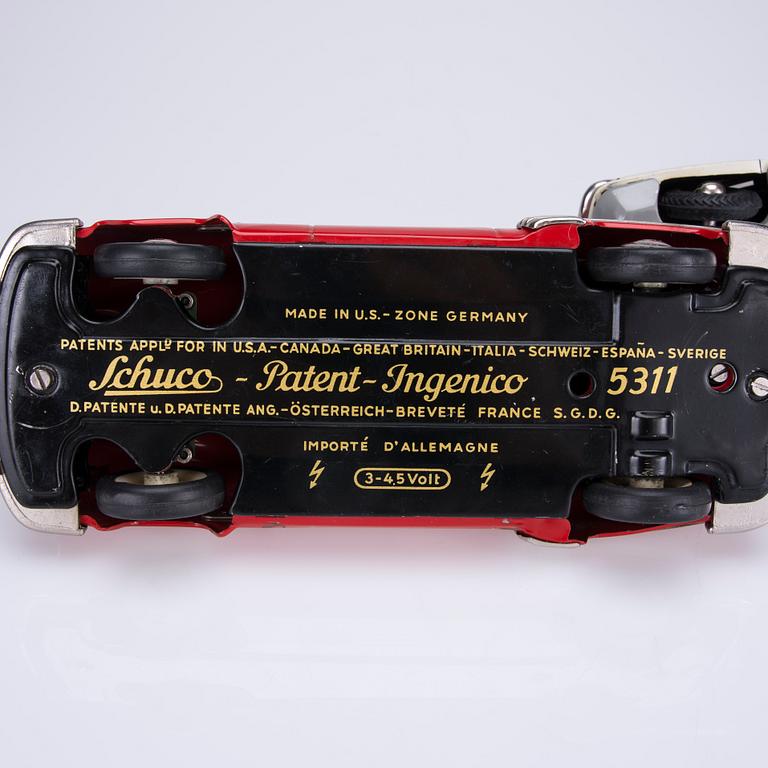 LEKSAKSBILAR, 2 kpl, Schuco och Tipp & Co., Tyskland 1950-60-tal.