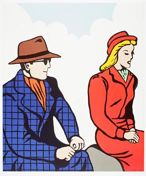 JAN HÅFSTRÖM, färglitografi, sign, numr o dat 1369/2000, 2003.