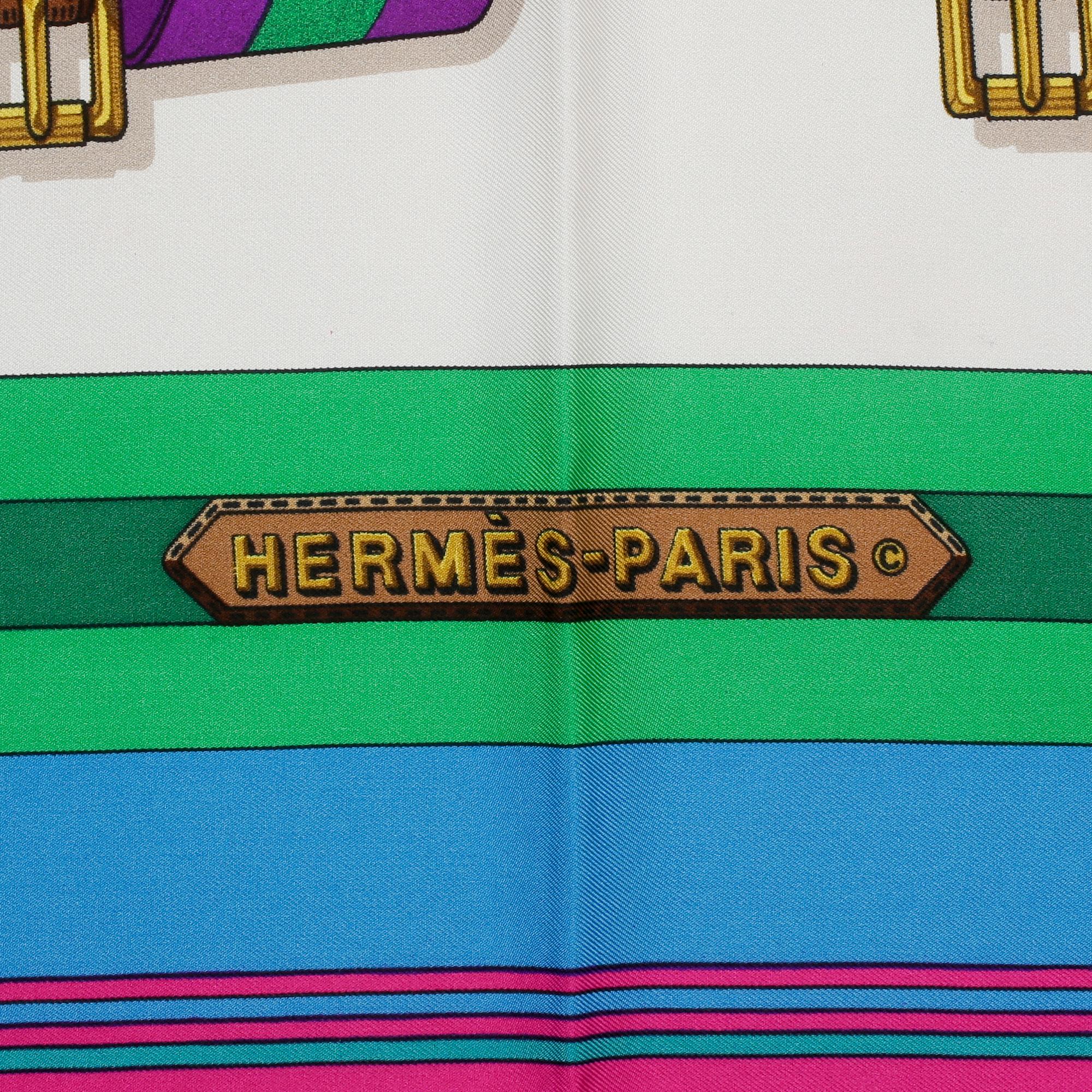 SCARF, "Sangles", Hermès.