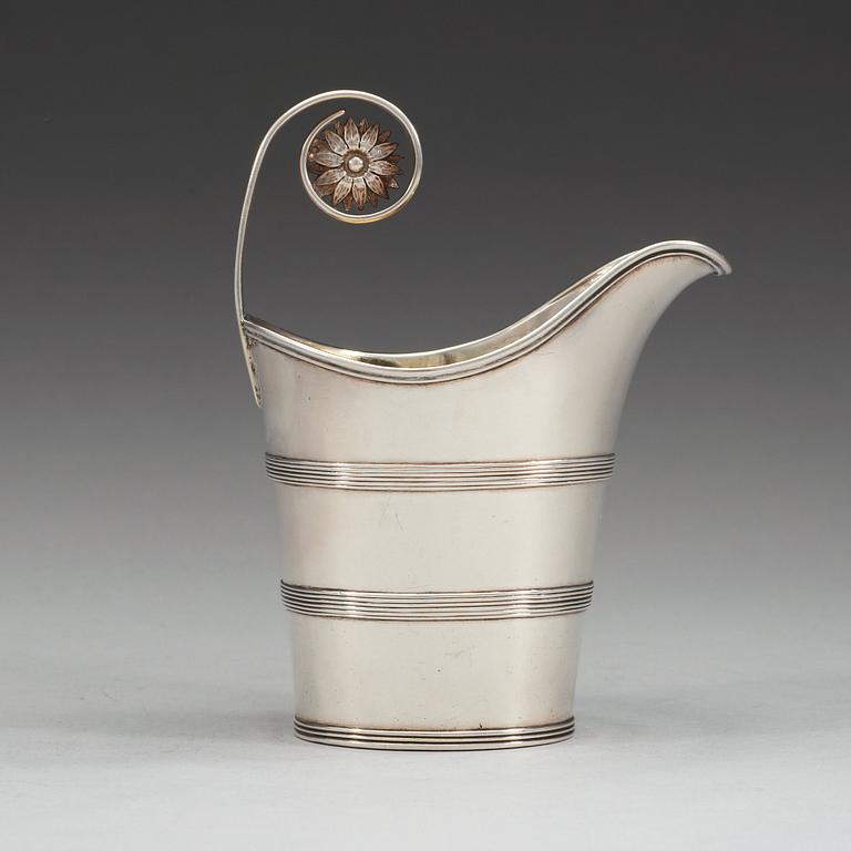 GRÄDDKANNA, av Per Zethelius, Stockholm 1800. Gustaviansk.