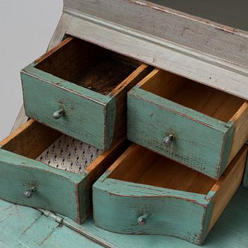 An early 19th century swedish cupboard.