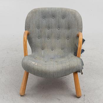 Fåtölj, "Clam Chair" / "Muslinge", 1940/50-tal.