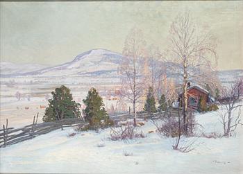 Carl Brandt, At Åreskutan.
