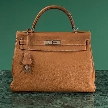 a BAG, "Kelly 32", by HERMÈS, 2014.