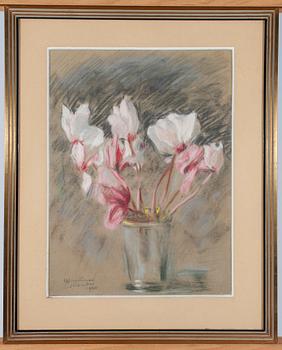 AXEL HAARTMAN, pastell, signerad och daterad Nådendal 1948.