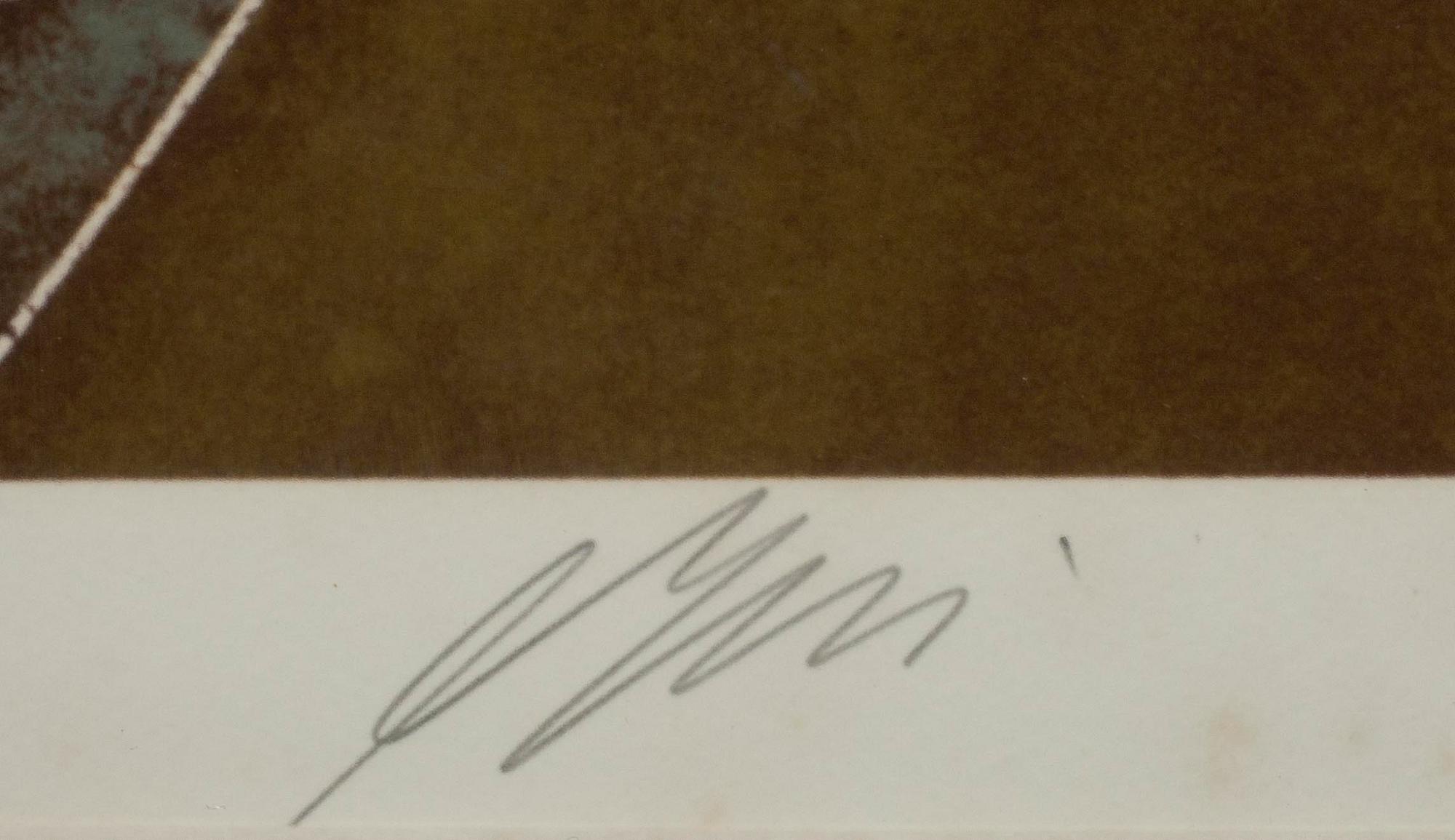 MARCO CECIONE, litografia, signeerattu ja numeroitu 60/150.