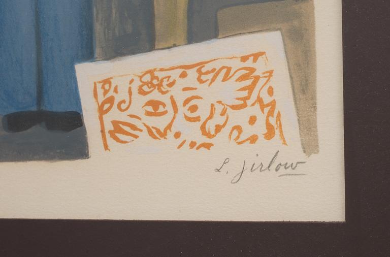 LENNART JIRLOW, färglitografi, signerad samt numrerad 173/310.