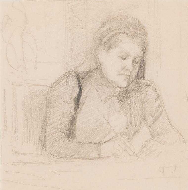 Albert Edelfelt, MADAME PASTEUR.