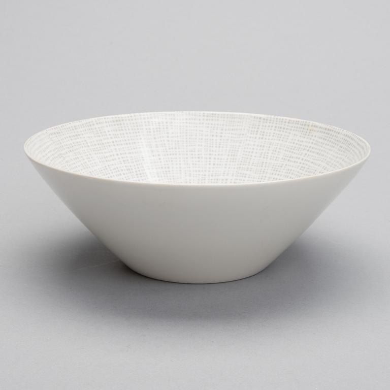 MATSERVIS, 78 delar, porslin, " Form 2000", Richard S. Latham & Raymond Loewy, Rosenthal 1900-talets mitt.