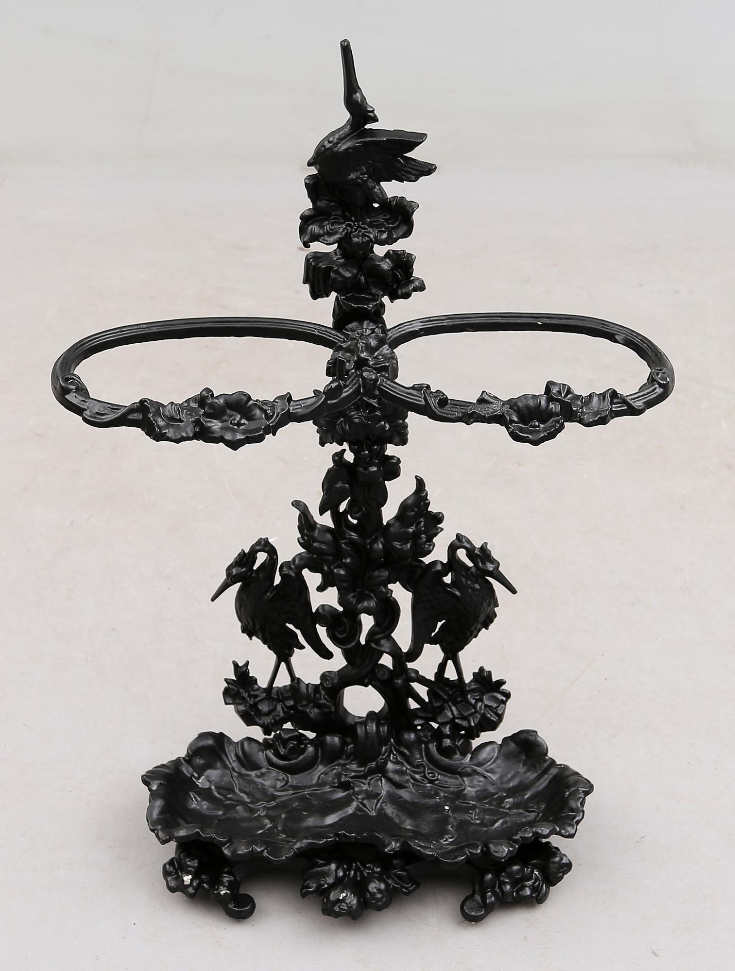 PARAPLYSTÄLL, gjutjärn, 1900-/2000-tal.