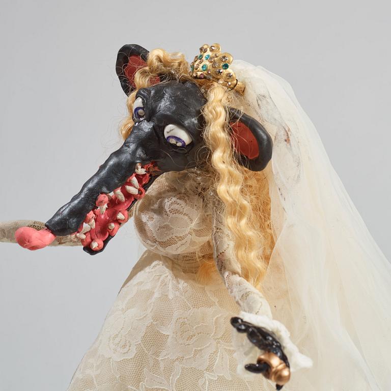 Nathalie Djurberg & Hans Berg, 'The Brain Has Corridors - Rat Bride'.