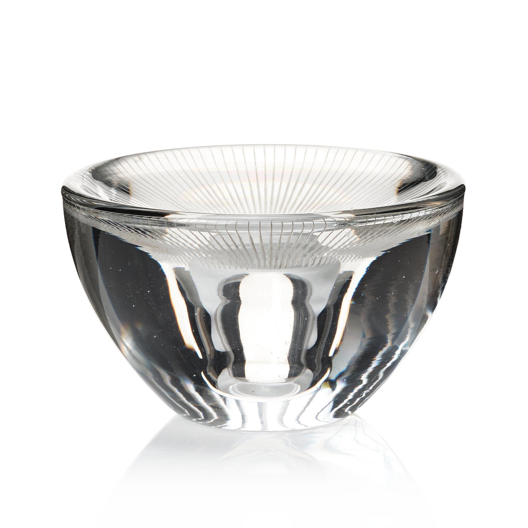 Tapio Wirkkala, a glass art object, Iittala, Finland 1950s.
