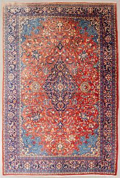 Oriental rug old/semi-antique approx. 353x224 cm.