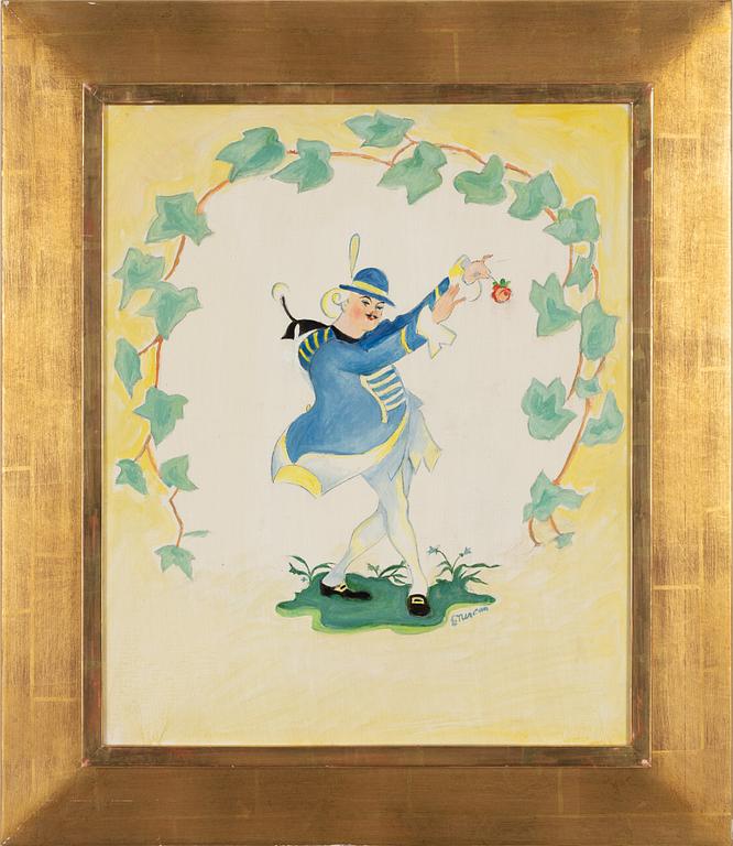 Einar Nerman, Sagoillustration.