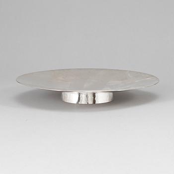 Håbes Atelje Ab, a sterling silver dish, Göteborg 1976.