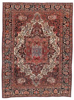 834. CARPET. Antique Sarouk.  349 x 258 cm.