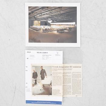 Bruno Mathsson, armchair/office chair, "Mirja", custom-made in 2001.